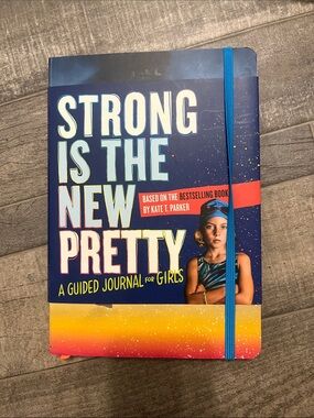 Strong Is The New Pretty Guided Journal - Blue Elastic